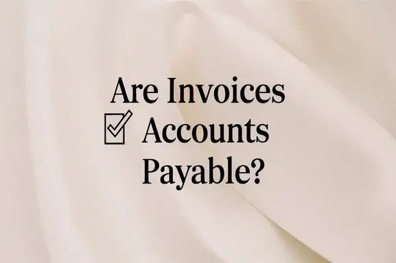 Are Invoices Accounts Payable