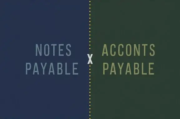 Are Notes Payable And Accounts Payable The Same