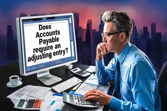 Does Accounts Payable Require An Adjusting Entry