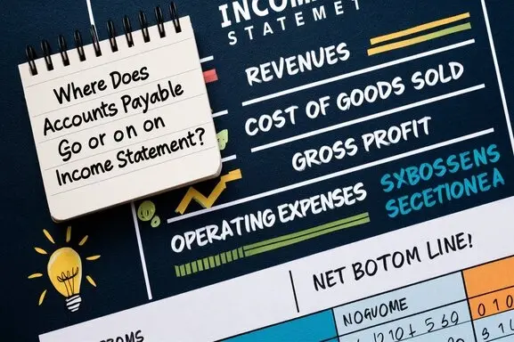 Where Does Accounts Payable Go On Income Statement